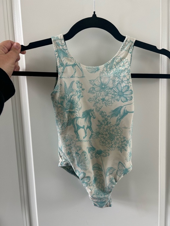 Posh Peanut Other - Posh Peanut 3/4 One Piece Girls Swim Suit